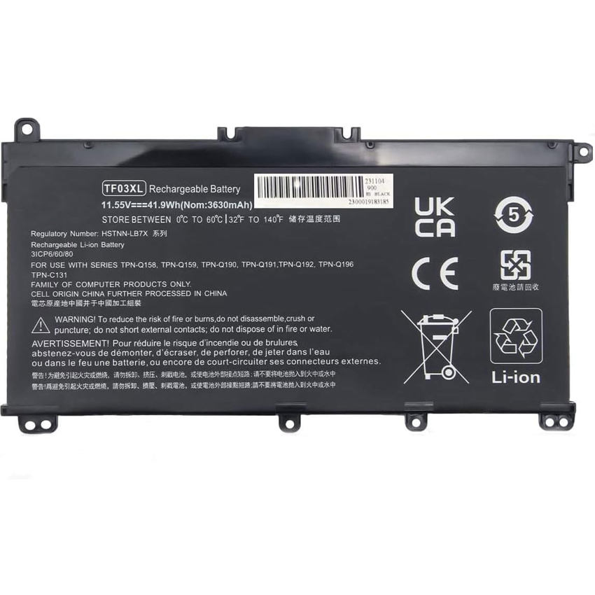 BATTERIE PC PORTABLE HP TF03XL
